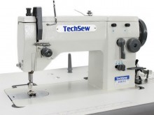 This machine is described as a heavy-duty, computerized industrial zigzag and straight stitch machine, well-suited for materials like leather, canvas, and upholstery