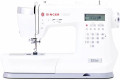 The Singer Elite CE677 is a computerized sewing machine that offers a blend of powerful performance and user-friendly, touch-button controls, suitable for sewers of various skill levels. It combines a durable construction with a wide array of stitch options and convenient automatic features to inspire creativity and simplify projects.

Here is a detailed description of its key features and specifications.

 Stitching and Creative Capabilities
The CE677 is designed to handle both practical tasks and creative embellishments with ease.

Extensive Stitch Library: It features 200 built-in stitches, providing a total of 411 stitch applications when you consider different stitch variations and settings . This includes a wide range of utility stitches for everyday sewing, decorative stitches for embellishment, and alphabet/character options for personalizing projects like monograms or labels .

Versatile Buttonholes: Creating professional-looking buttonholes is simple with seven one-step automatic buttonhole styles. You just place the button in the dedicated foot, and the machine automatically sews a buttonhole in the perfect size .

Stitch Customization: You have the freedom to adjust both the length and width of your stitches, giving you precise control over the final look and function of your sewing .