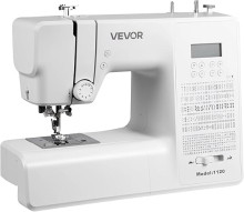 The VEVOR Computerized Sewing Machine is a versatile and powerful digital sewing machine designed for both beginners and experienced sewing enthusiasts. It combines a heavy-duty build with a wide range of computerized features to handle various projects, from simple mending to complex crafts .

Key Features and Benefits
200 Built-in Stitches: The machine offers a vast library of 200 unique stitch applications. This includes utility stitches for everyday sewing, decorative patterns, letters and numbers for monogramming, and 8 one-step buttonholes for a professional finish .

User-Friendly Digital Operation: It features an LCD screen that displays selected stitches and allows for easy adjustments. Key functions like stitch length, width, and tension are easily customizable. For added convenience, it includes an automatic needle threader and a one-touch reverse stitch .

Heavy-Duty Performance: Built with a heavy-duty metal frame and a powerful motor, this machine is stable and durable. It can sew through thick fabrics with ease, handling up to 6 layers of denim or materials up to 0.16 inches thick, while also being gentle enough for delicate fabrics like chiffon .

Practical and Thoughtful Design: The machine comes with a built-in LED light to illuminate the workspace and reduce eye strain. It features a clear horizontal bobbin for easy thread monitoring and supports twin-needle sewing for decorative topstitching. The included foot pedal allows for precise speed control .

Flexible Sewing Modes: It can be used in free arm mode by removing the accessory box, making it ideal for sewing cylindrical items like sleeves, cuffs, and pant hems .