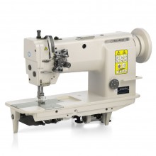 It is designed for heavy-duty sewing where precise stitch alignment is critical, such as on leather, canvas, and upholstery .