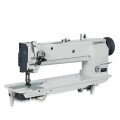 It is a two-needle, long-arm, compound feed walking foot industrial sewing machine, designed for heavy-duty applications like upholstery and marine canvas. Its defining feature is the 18-inch long arm, which provides the workspace needed for large, bulky projects .