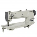 The Reliable 5400SW is a serious piece of industrial equipment—a single-needle, long-arm, compound feed walking foot machine designed specifically for sewing large, bulky, and heavy materials. Its 18-inch long arm provides the workspace needed for projects like auto upholstery, marine canvas, and large-scale quilting .