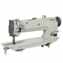 The Reliable 5400SW is a serious piece of industrial equipment—a single-needle, long-arm, compound feed walking foot machine designed specifically for sewing large, bulky, and heavy materials. Its 18-inch long arm provides the workspace needed for projects like auto upholstery, marine canvas, and large-scale quilting .
