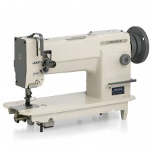 This is a highly-regarded industrial machine known for its robust construction and ability to sew through a wide range of heavy materials like leather, canvas, and denim .