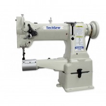 The Techsew 2700 is a specialized industrial sewing machine highly regarded for leather work, particularly projects like bags, purses, and upholstery. Its defining feature is the cylinder bed combined with a compound walking foot, allowing you to sew into curved or closed areas like bag sides and sleeves while ensuring even feeding on tricky materials